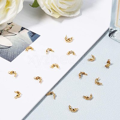 Brass Bead Tips KK-N0070-03-1