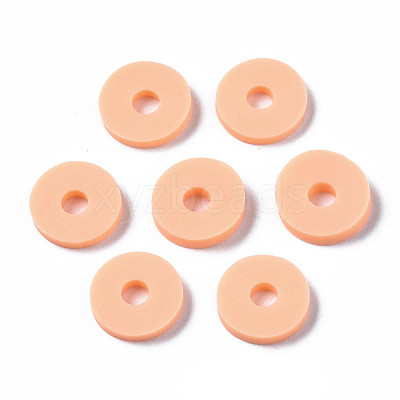 Handmade Polymer Clay Beads LS-CLAY-R067-8.0mm-B13-1