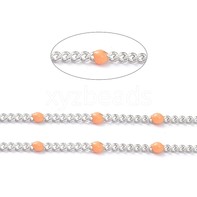 304 Stainless Steel Enamel Curb Chains CHS-P013-01P-01-1