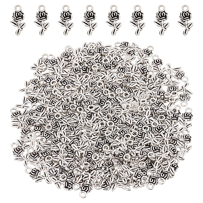 200Pcs Tibetan Style Alloy Pendants FIND-ME0003-30-1