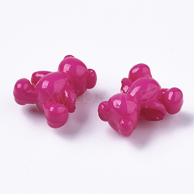 Opaque Acrylic Beads X-MACR-S245-14-1