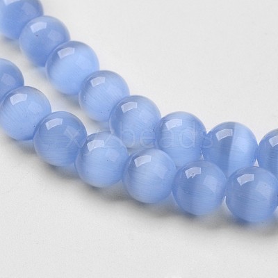 Cat Eye Beads Strands X-CER53-1