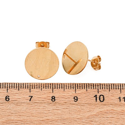304 Stainless Steel Stud Earring Findings STAS-H436-21G-05-1