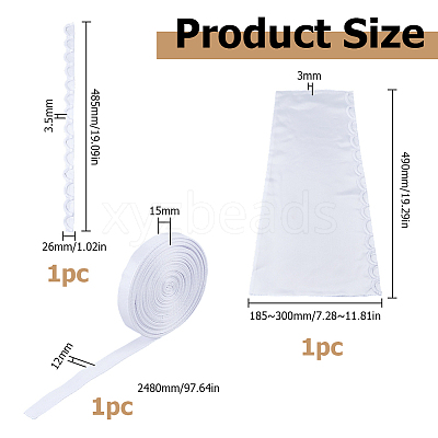 Bridal Dress Zipper Replacement AJEW-WH0609-837B-01-1