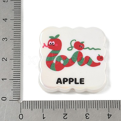 Acrylic Beads OACR-D306-01B-1