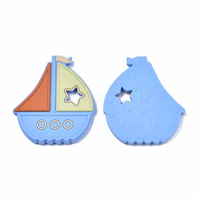 Food Grade Eco-Friendly Silicone Focal Beads SIL-N002-15D-1
