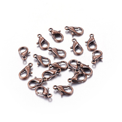 Zinc Alloy Lobster Claw Clasps E106-R-NR-1
