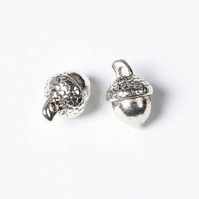 Tibetan Style Alloy Pendants X-TIBEP-GC170-AS-RS-1