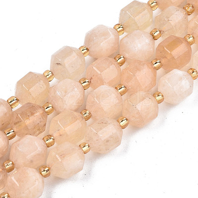 Natural Dolomite Beads Strands G-T131-85B-10-1