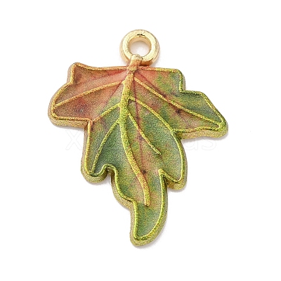 Alloy Printed Pendants PALLOY-D016-03-1