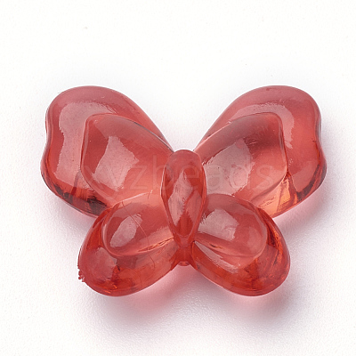 Transparent Acrylic Beads TACR-T002-18-1