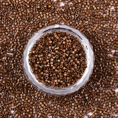 FGB 11/0 Grade A Baking Paint Glass Seed Beads SEED-S030-1031-1