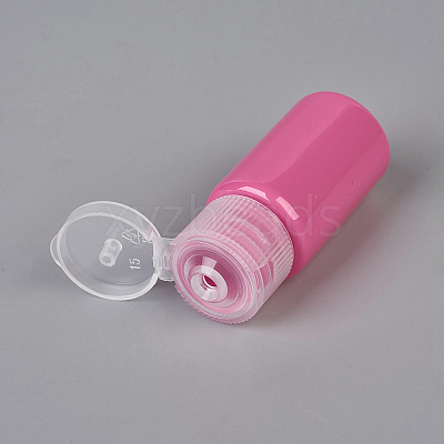 10ml Macaron Color PET Plastic Empty Flip Cap Bottles MRMJ-WH0025-A-08-1