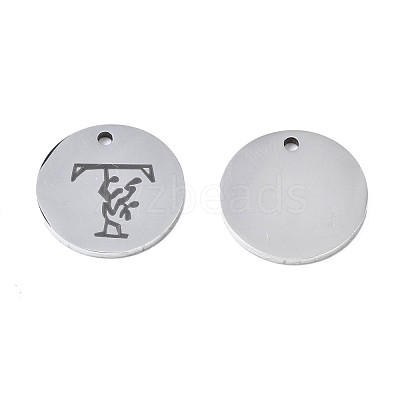 Non-Tarnish 304 Stainless Steel Charms STAS-T059-26P-T-1