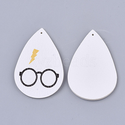 PU Leather Big Pendants FIND-R072-10-B08-1