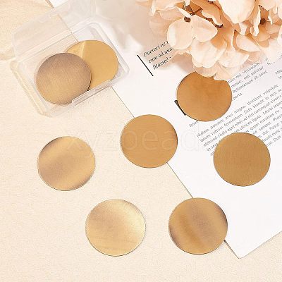 Brass Cabochon KK-CA0001-26AB-1