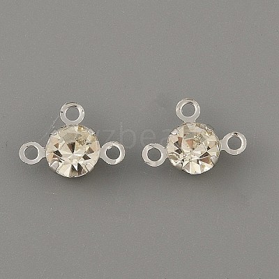 Brass Pave Clear Glass Chandelier Component Links FIND-WH0152-919S-1