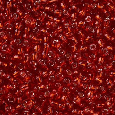 8/0 Glass Seed Beads SEED-US0003-3mm-25-1