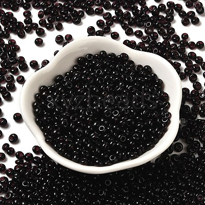 Transparent Colours Glass Seed Beads X1-SEED-P006-02A-14-1