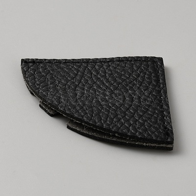 PU Leather Fan Bookmarks AJEW-WH20128-004C-1