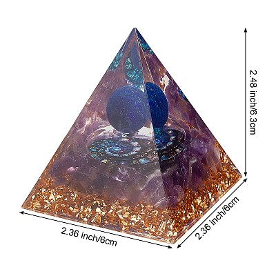 Crystal Epoxy Display Decorations DJEW-WH0034-26C-1