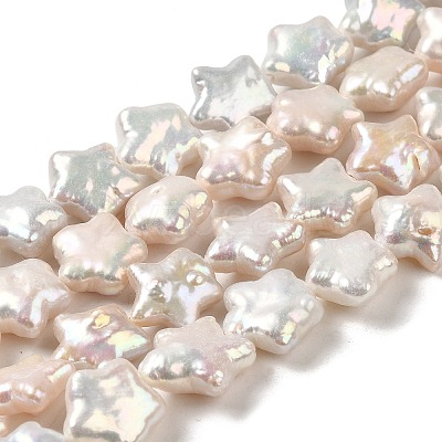 Natural Keshi Pearl Beads Strands PEAR-E016-004-1