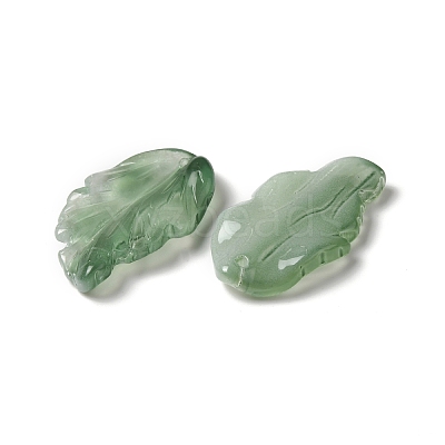 Dyed & Heated Glass Pendants GLAA-B009-06-1
