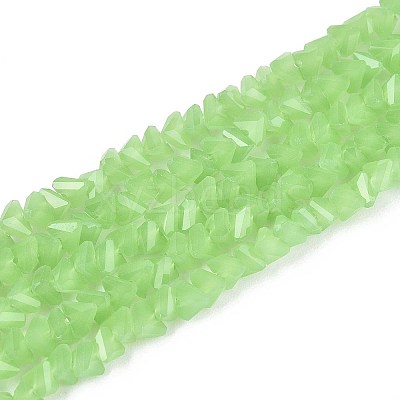 Imitation Jade Glass Beads Strands GLAA-N020-4mm-34-1