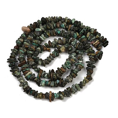 Natural African Turquoise(Jasper) Beads Strands G-F794-A01-1