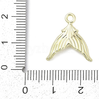 Golden Alloy Pendants PALLOY-R151-50G-03-1