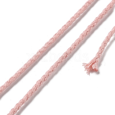 20M Polyester Braided Cord for Jewelry Making OCOR-G015-04A-24-1