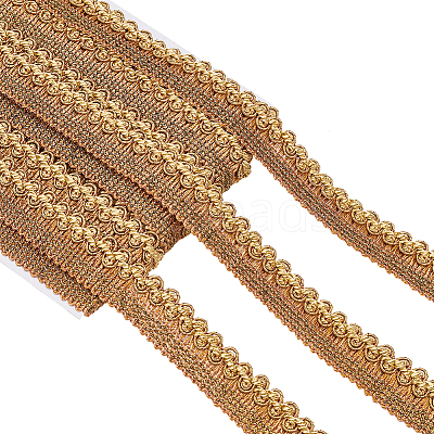 Polyester Braided Ribbons OCOR-WH0070-17A-1
