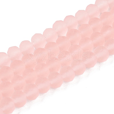 Transparent Glass Beads Strands EGLA-A044-T6mm-MD22-1