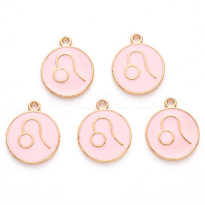 Alloy Enamel Pendants LS-ENAM-S124-01A-09G-1