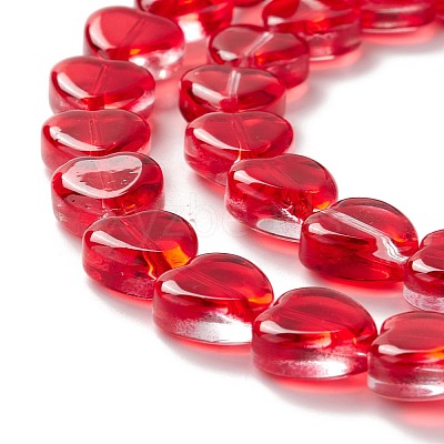 Transparent Glass Beads Strand GLAA-F112-03I-1
