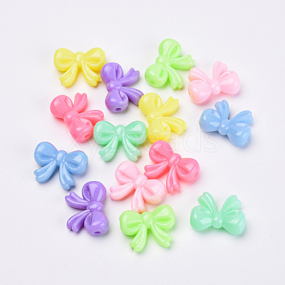 Opaque Acrylic Beads SACR-Q191-04-1