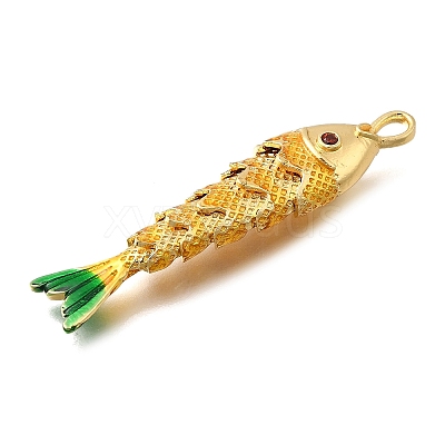 Brass Micro Pave Cubic Zirconia Pendants KK-Z125-13G-01-1