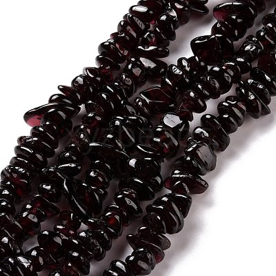 Natural Garnet Beads Strands F065-01-1