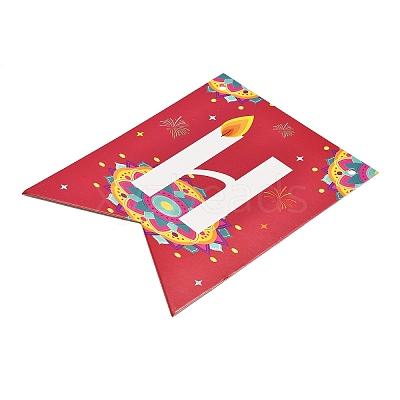 Diwali Theme Paper Flag Banners LS-DIY-NH0011-01A-1