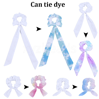 12Pcs 4 Styles Cotton Hair Ties PHAR-SP0001-27-1