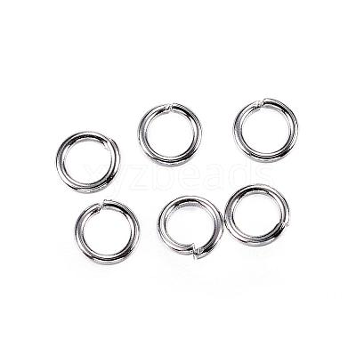 Tarnish Resistant 304 Stainless Steel Open Jump Rings STAS-D448-096P-4mm-1
