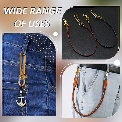 2Pcs Brass Shackle Clasps KK-WR0001-56-1