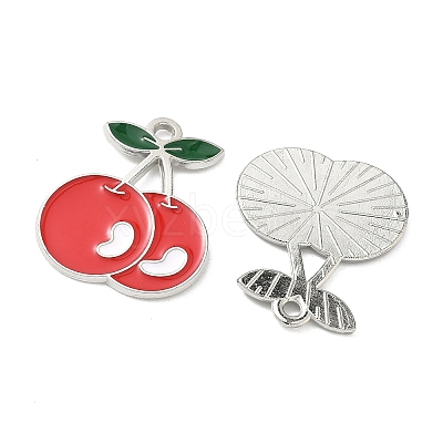 Alloy Enamel Pendants FIND-C087-02P-1