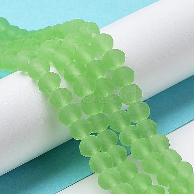 Transparent Glass Beads Strands EGLA-A034-T4mm-MD09-1