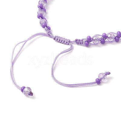 Baking Paint Glass Seed Beaded Bracelets BJEW-MZ00155-02-1