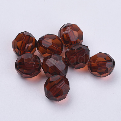 Transparent Acrylic Beads TACR-Q257-8mm-V60-1
