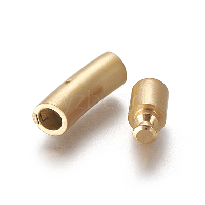 Ion Plating(IP) 304 Stainless Steel Bayonet Clasps STAS-I013-5mm-MG-1