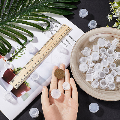 50Pcs 5 Styles Plastic Bottle Stoppers KY-GF0001-42A-1