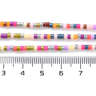 Handmade Lampwork Beads Strands LAMP-L078-008K-1
