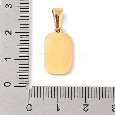 304 Stainless Steel Pendants STAS-S001-03G-1